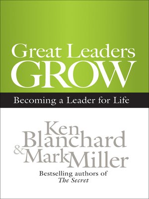 cover image of Great Leaders Grow